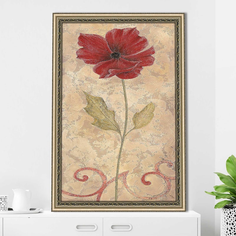 "Poppy Passion II" Print on Acrylic
