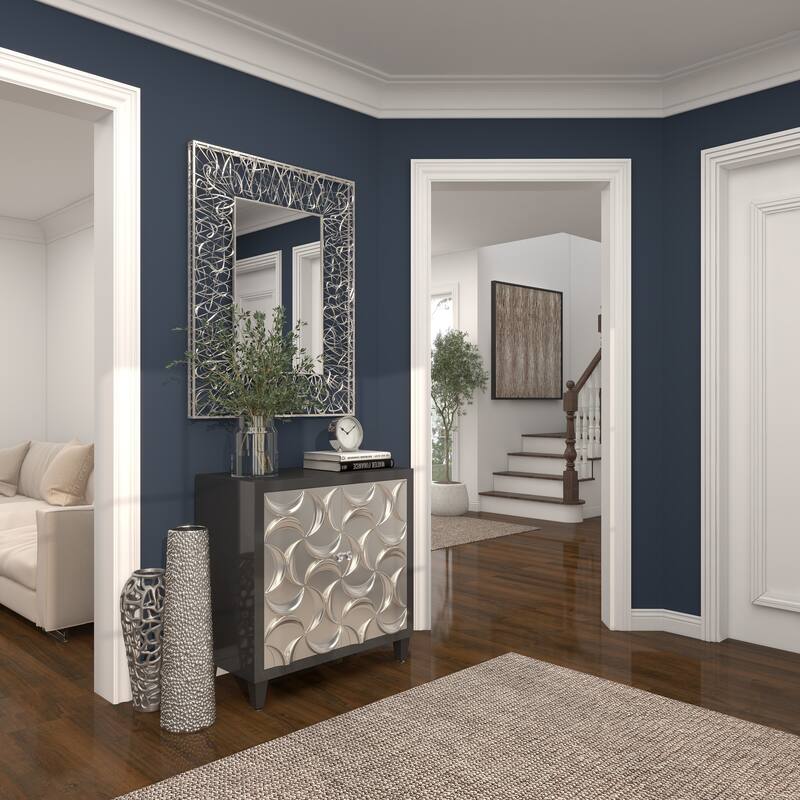 Minimalist Ceramic Modern Tall Vase with Bubble Texture - Silver, Black, Gold, White