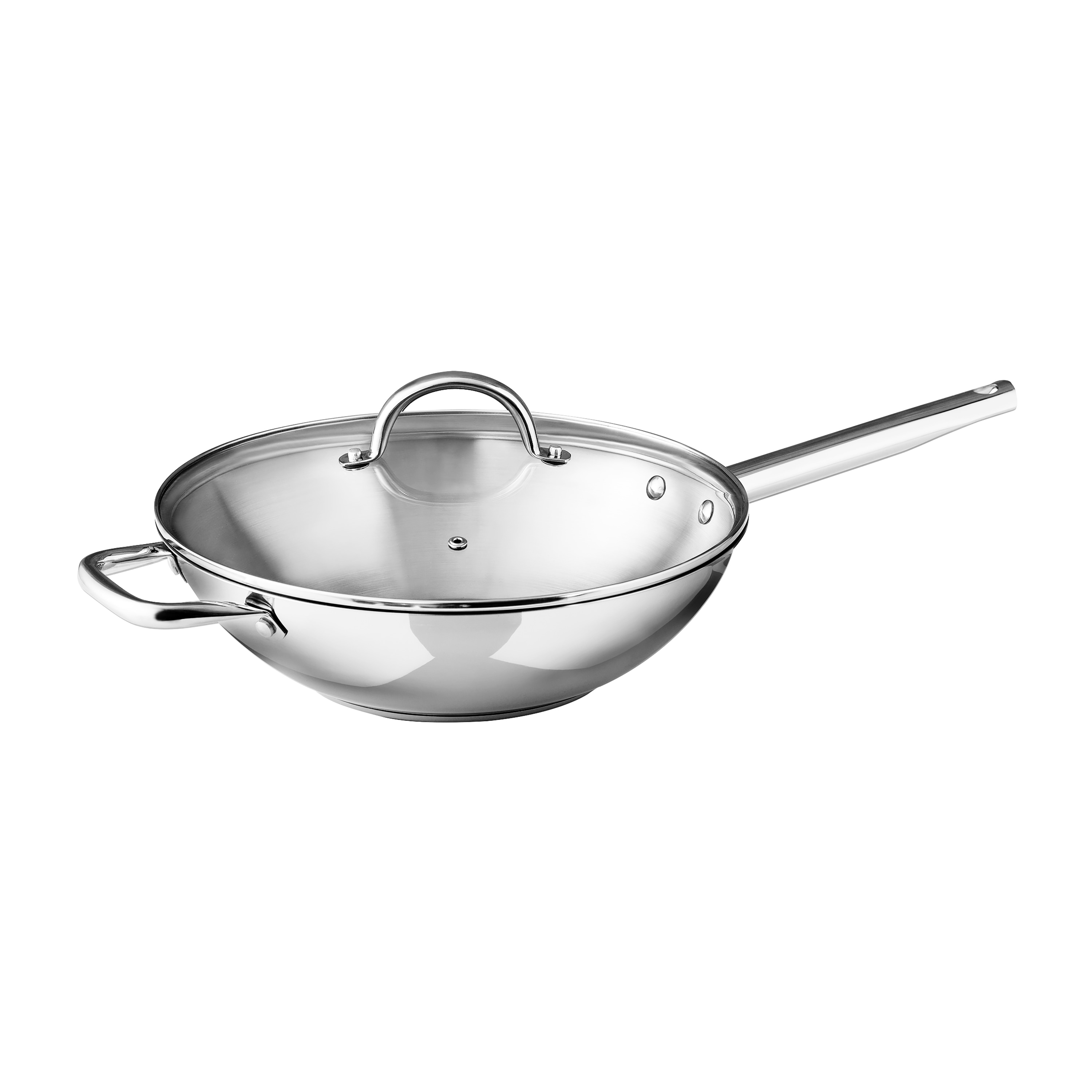 Bergner 12-Inch Fry Pan Stainless Steel Dishwasher Safe Induction Ready  with Lid - On Sale - Bed Bath & Beyond - 35727656