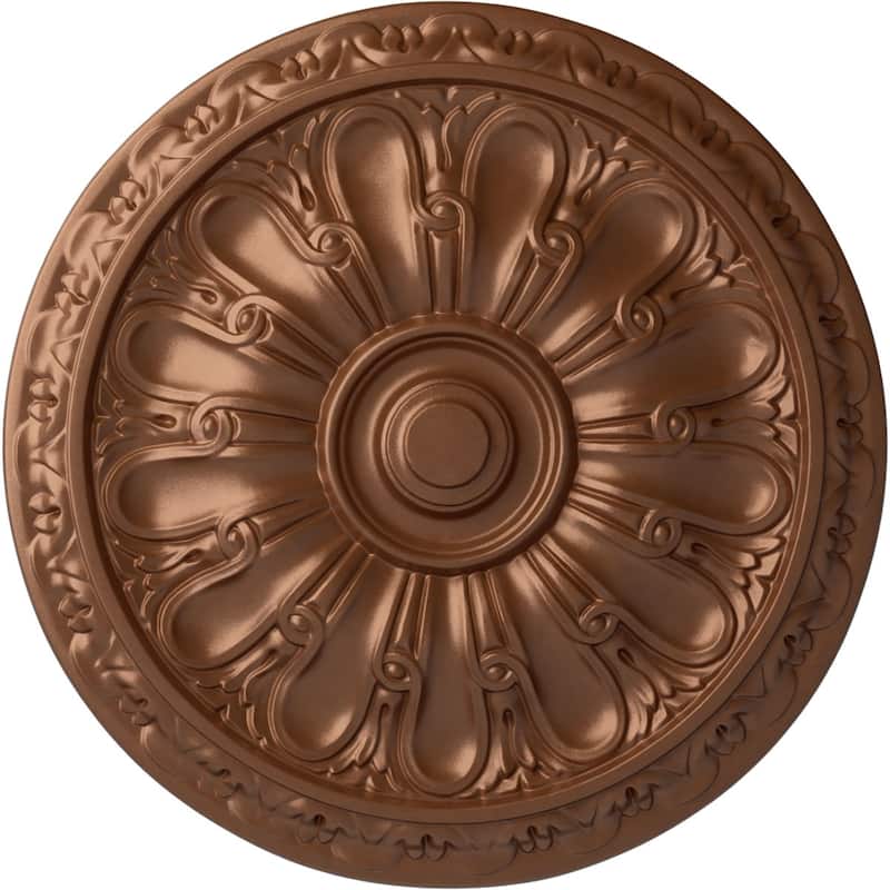 15 3/4"OD x 5/8"P Kirke Ceiling Medallion
