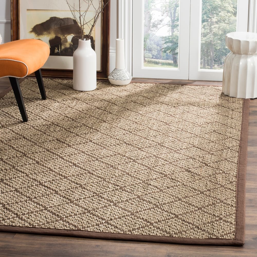 SAFAVIEH Natural Fiber Tytti Trellis Sisal Rug