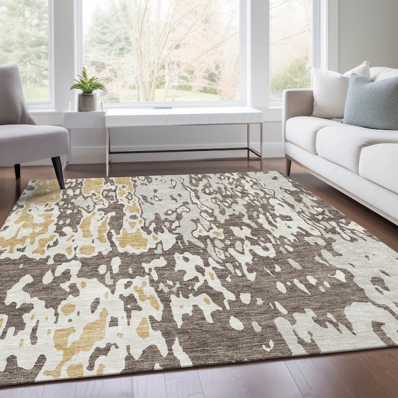 Premium Washable Super Soft Contemporary Glam Mayfield Rug