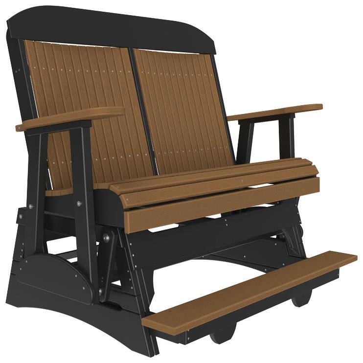 Outdoor All-Weather Poly Lumber Classic Balcony Glider