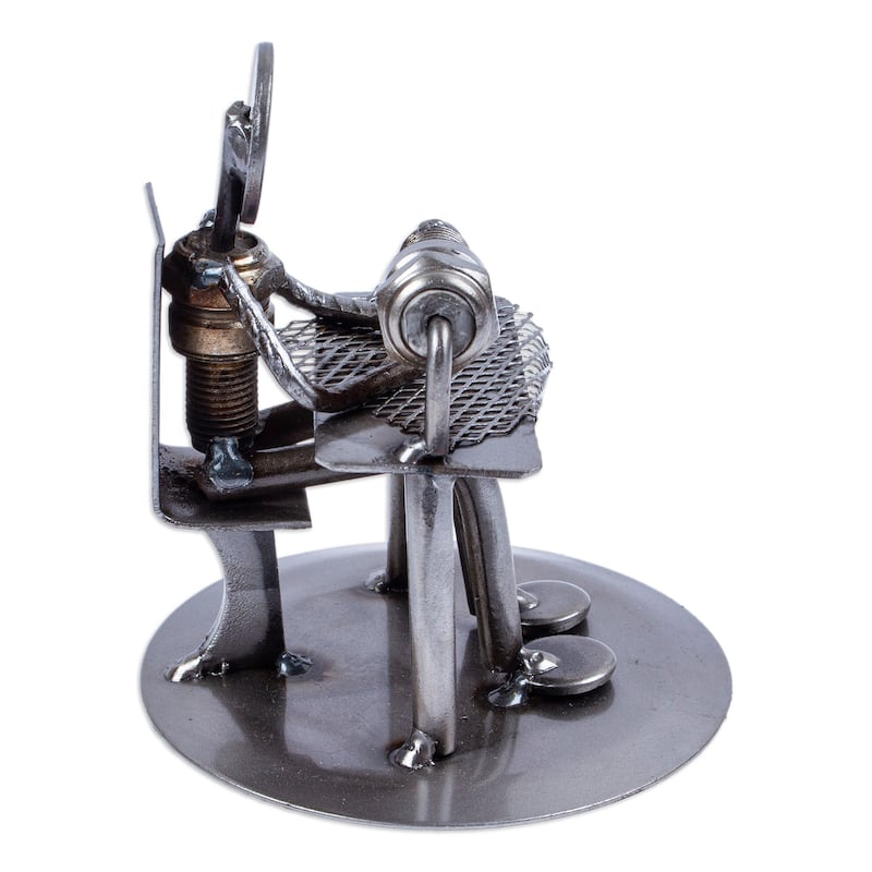 Novica Handmade Tailor Auto Part Statuette