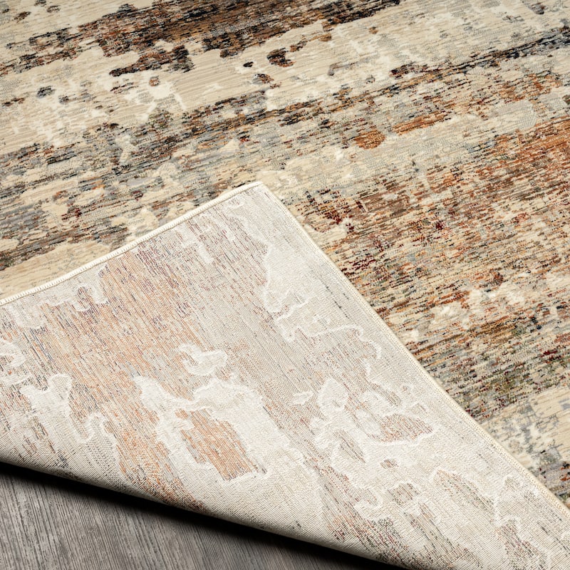 Petra Sandstone/Rust Area Rug