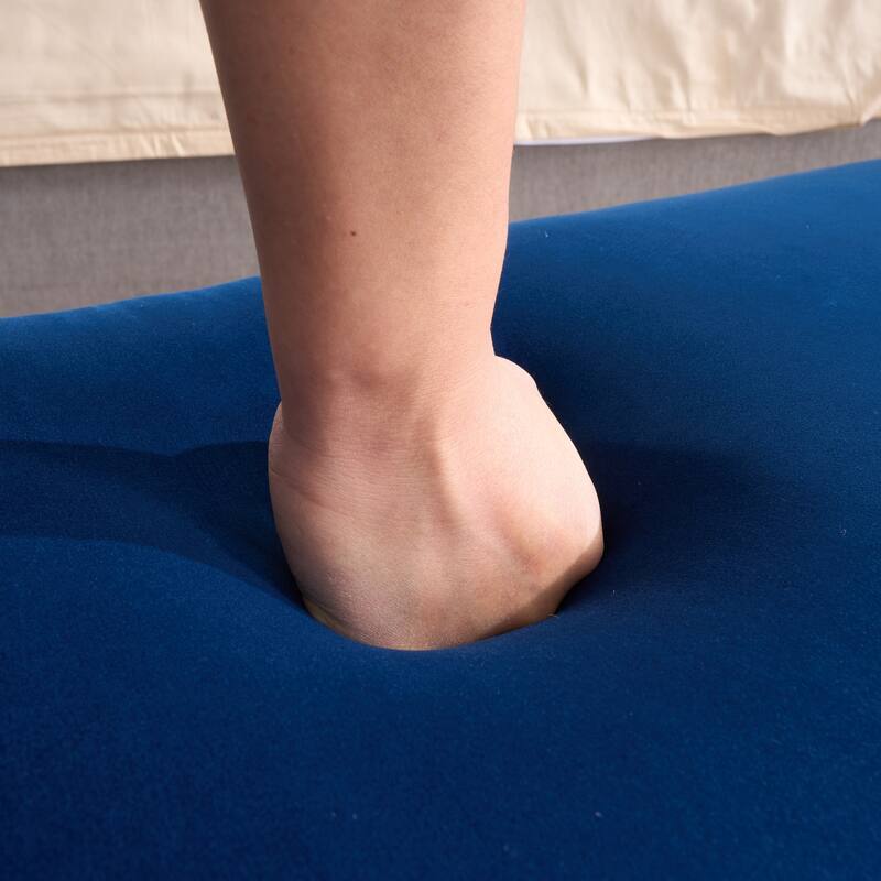 49.2"W Modern Storage Bench,Bedroom Ottoman Bench with Metal Legs