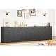 preview thumbnail 5 of 4, Dresser for Bedroom,12 Drawer Dressers & Chests of Drawers, Wood Storage Drawer Dresser with Power Outlet