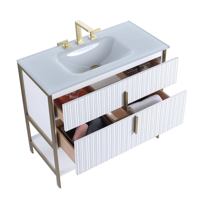 Fine Fixtures Serenity Modern bathroom vanity