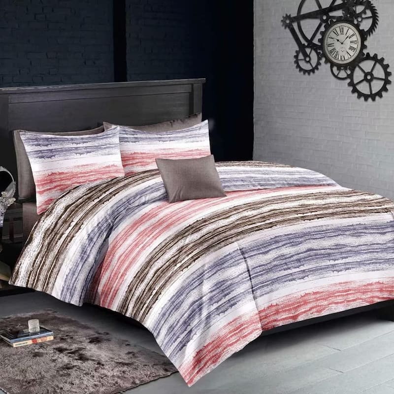 Shatex Bedding Comforter Set 3 Pieces Southwestern Lightweight Soft - Youthpink - Queen