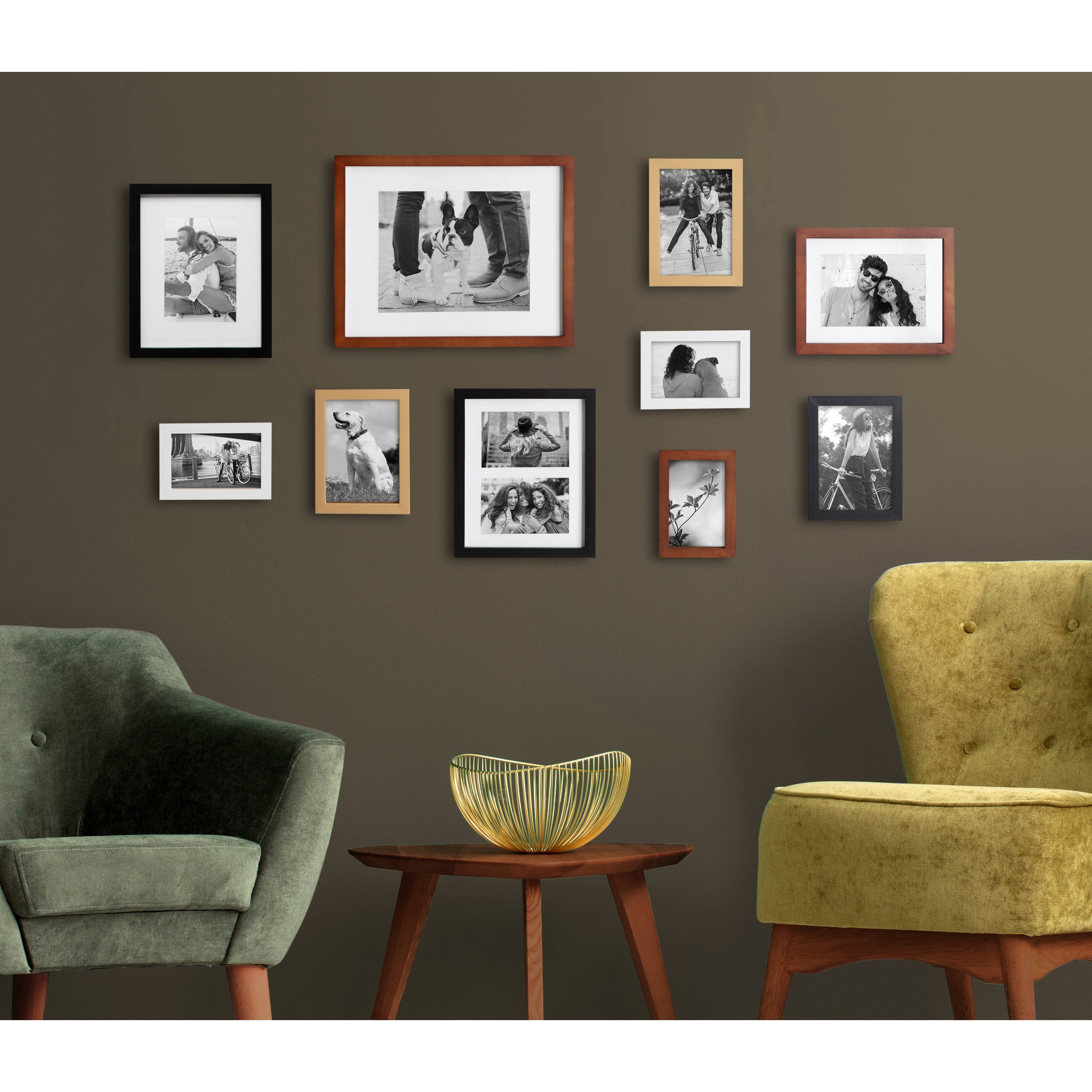 Kate and Laurel Gallery Wood Wall Frame Set