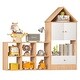 preview thumbnail 4 of 13, Children's Bookshelf with House-Shaped Design,Multi-Functional Storage,Adjustable Placement,Kids Organizer,Easy Assembly & Safe