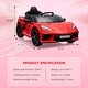 preview thumbnail 36 of 44, 12V Kids Ride on Car Licensed Corvette Battery Powered Car Toddles Electric Sports Car Toy