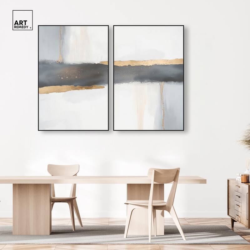 Azure Horizon I Canvas Set of 2 by Art Remedy