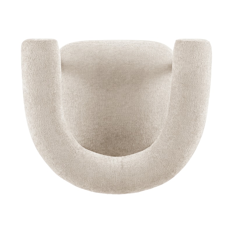 NPD Furniture Vincent Chenille Accent Arm Chair