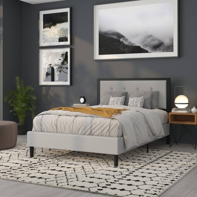 Metal Tufted Upholstered Headboard - Modern Headboard
