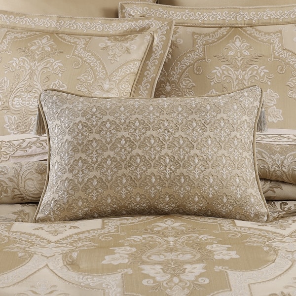 J. Queen New York Sondra Gold Boudoir Decorative Throw Pillow