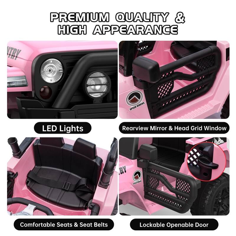 12V Kids Ride on Truck Car with Remote Control