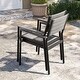 preview thumbnail 21 of 37, Outdoor 3/5/6-Piece Furniture Patio Dining Set with Rectangular Table