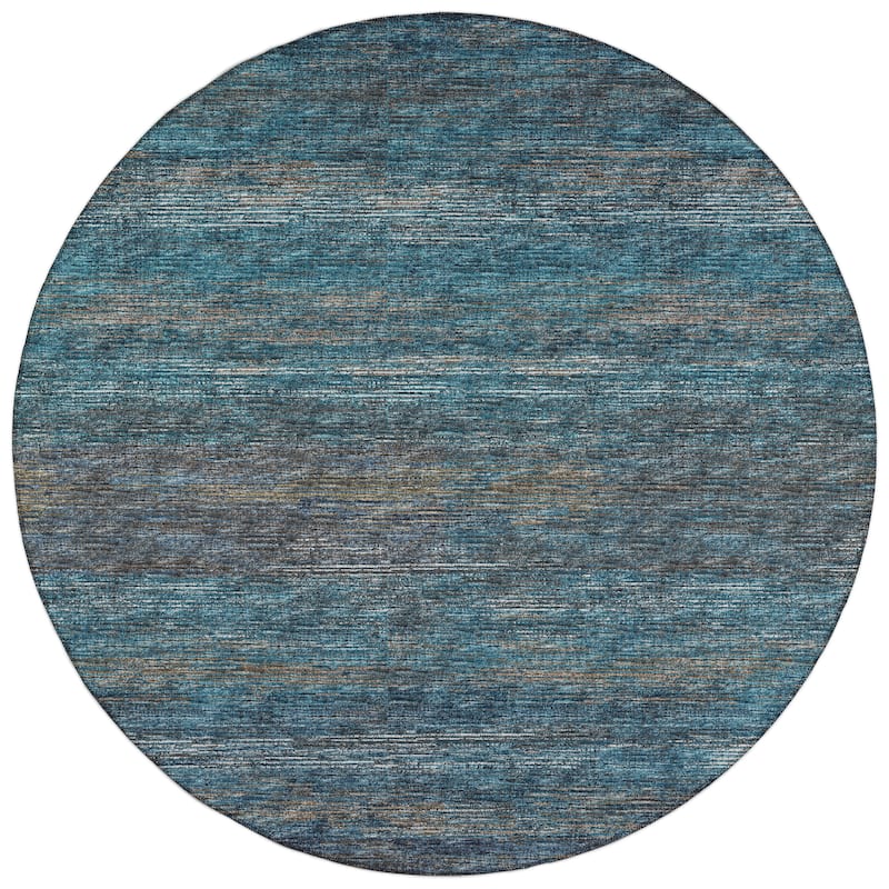 Indoor/ Outdoor Marston Dynamic Transitional Striped Washable Area Rug