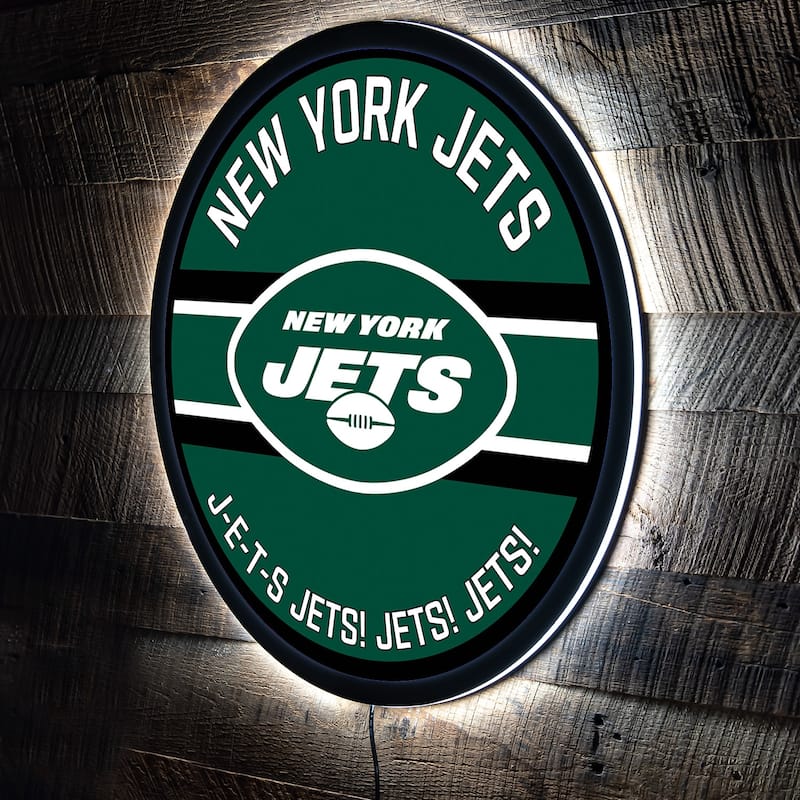 New York Jets LED Lighted Sign - Black