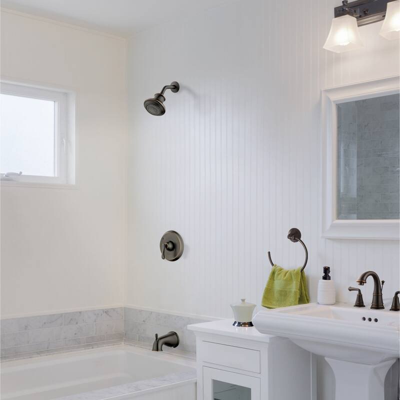 Design House Single Handle Tub and Shower Pressure Balanced with Multi