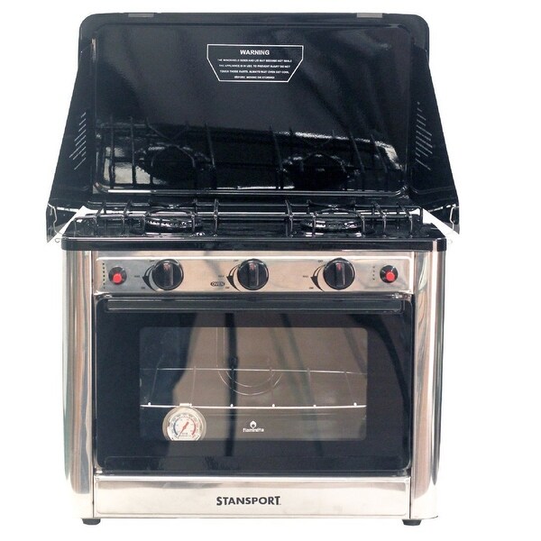 Stansport Propane Outdoor Camp Oven and 2 Burner Range 221
