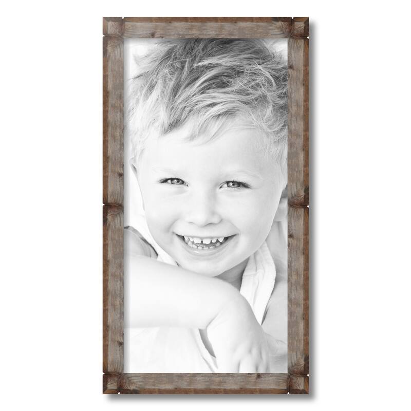 ArtToFrames Bosswood Rustic 12x24 Inch Picture Frame, 1.63 Inch Wood Poster Frame Available in Multiple Colors (SM-SC-12x24)