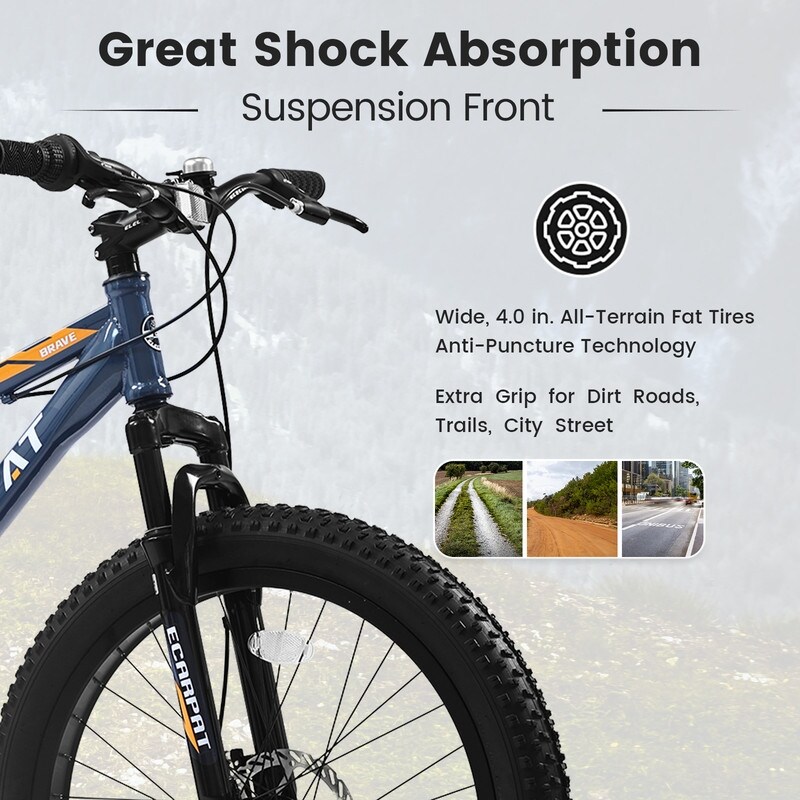24 Inch Fat Tire Bike