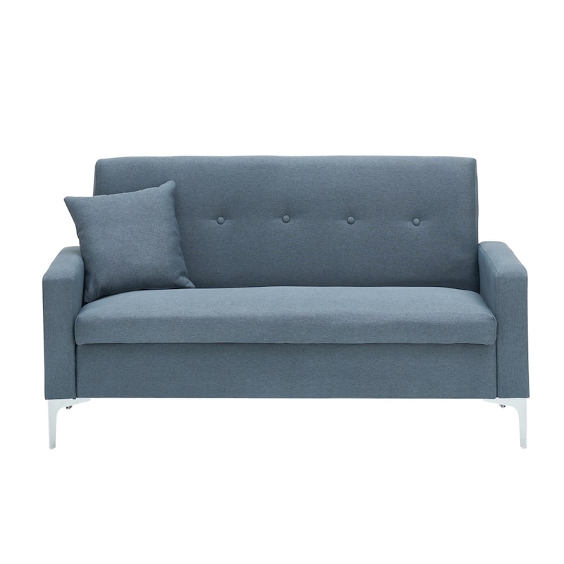 57" Modern Loveseat Sofa with Storage for Living Room