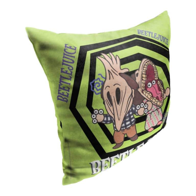Warner Brothers Beetlejuice 18 Inch Throw Pillow