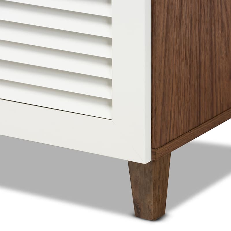 Carson Carrington Aitken 4-shelf Shoe Cabinet