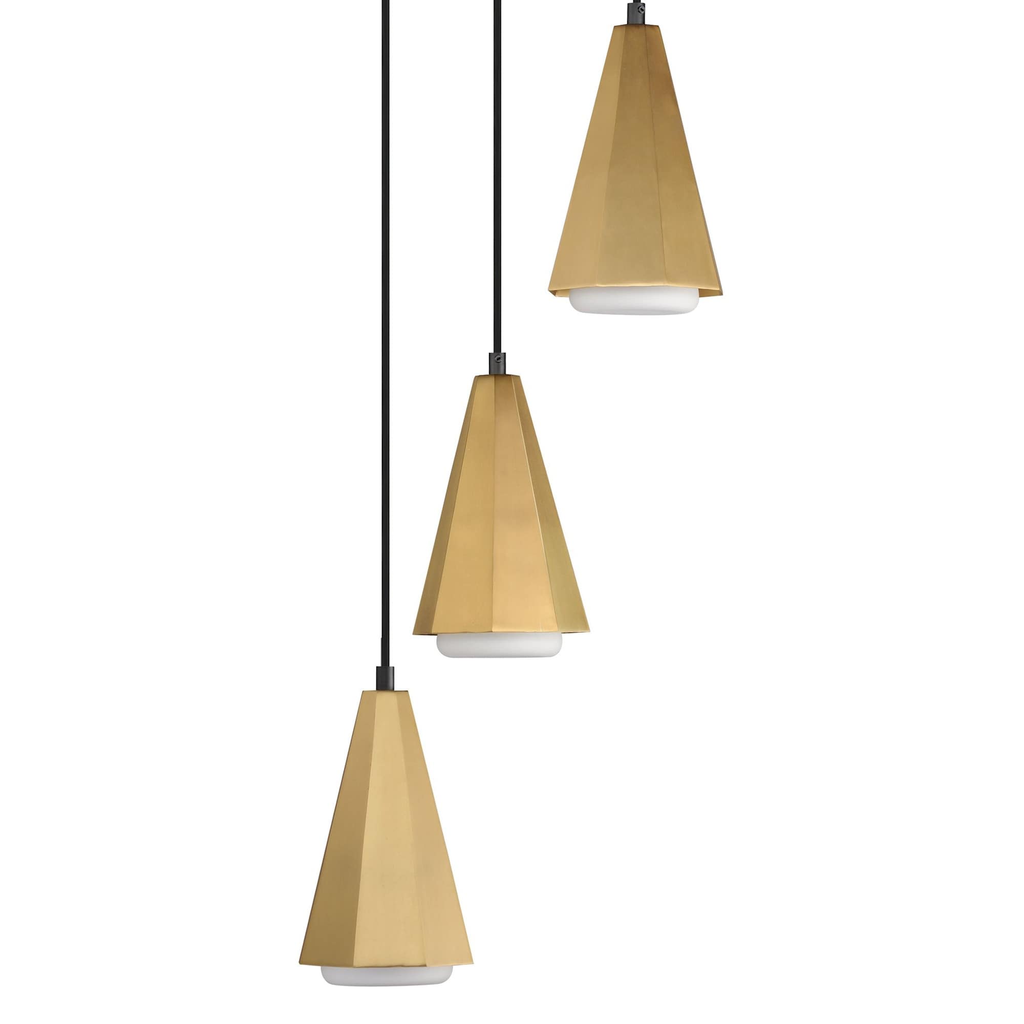 Maxim 10813SW Rizzo 3 Light 14" Wide Multi Light Pendant