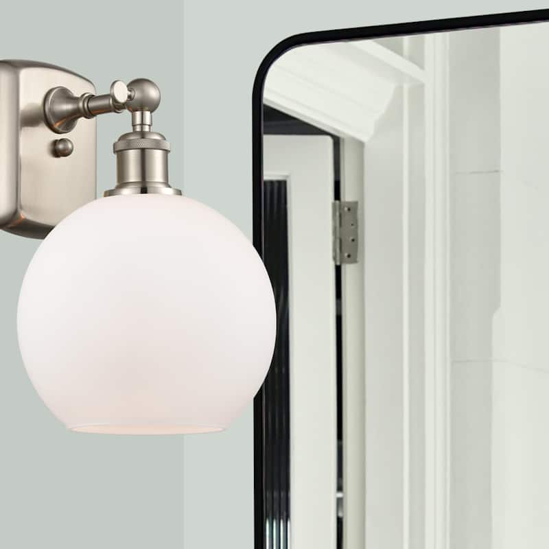 Innovations Lighting 516-1W-13-8 Athens Sconce Athens 13" Tall Wall