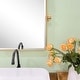preview thumbnail 76 of 126, TEHOME Woodvale Rectangle Vertical Metal Wall Mirrors