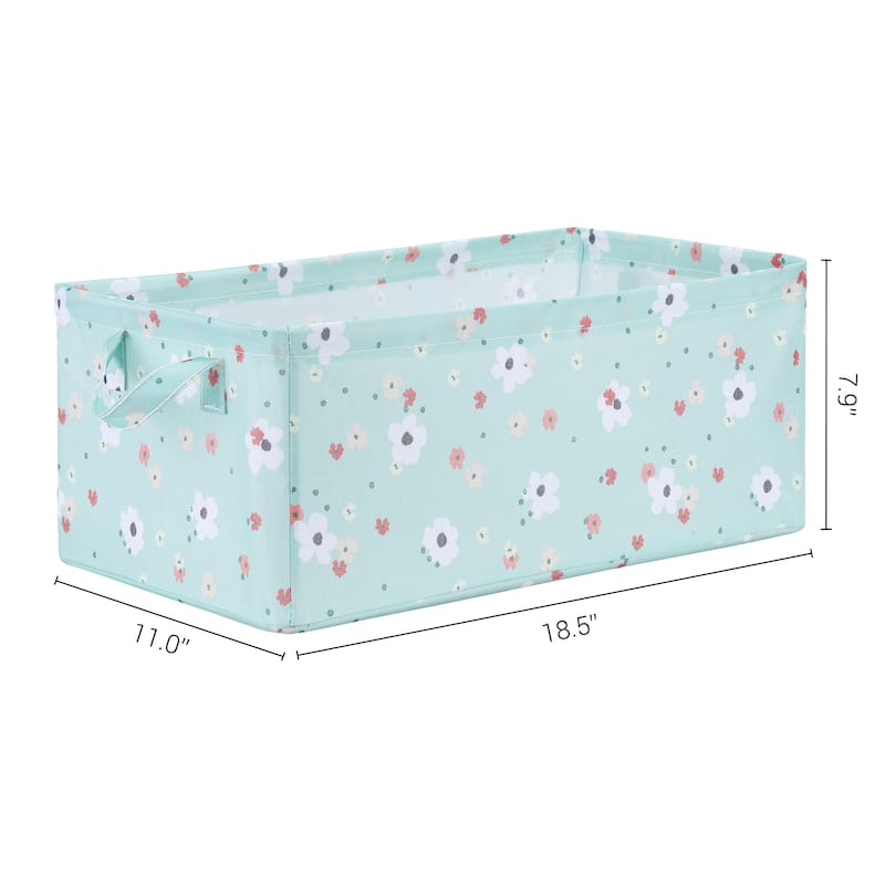Storage Cube, Fabric Storage Bins with Handles for Shelves Closet, 1 Pack Collapsible Storage Basket for Organizing Clothes