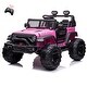preview thumbnail 2 of 12, 24V 2 Seat 9Ah Powerful Kids Ride-on Car Pink