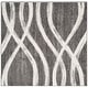 preview thumbnail 110 of 171, SAFAVIEH Adirondack Lelia Modern Abstract Distressed Rug 10' Square - Charcoal/Ivory - Square