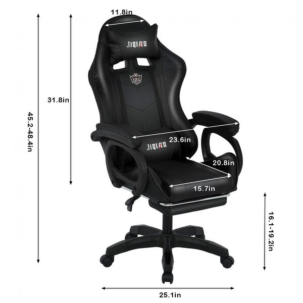 Gaming chair clearance with massage function