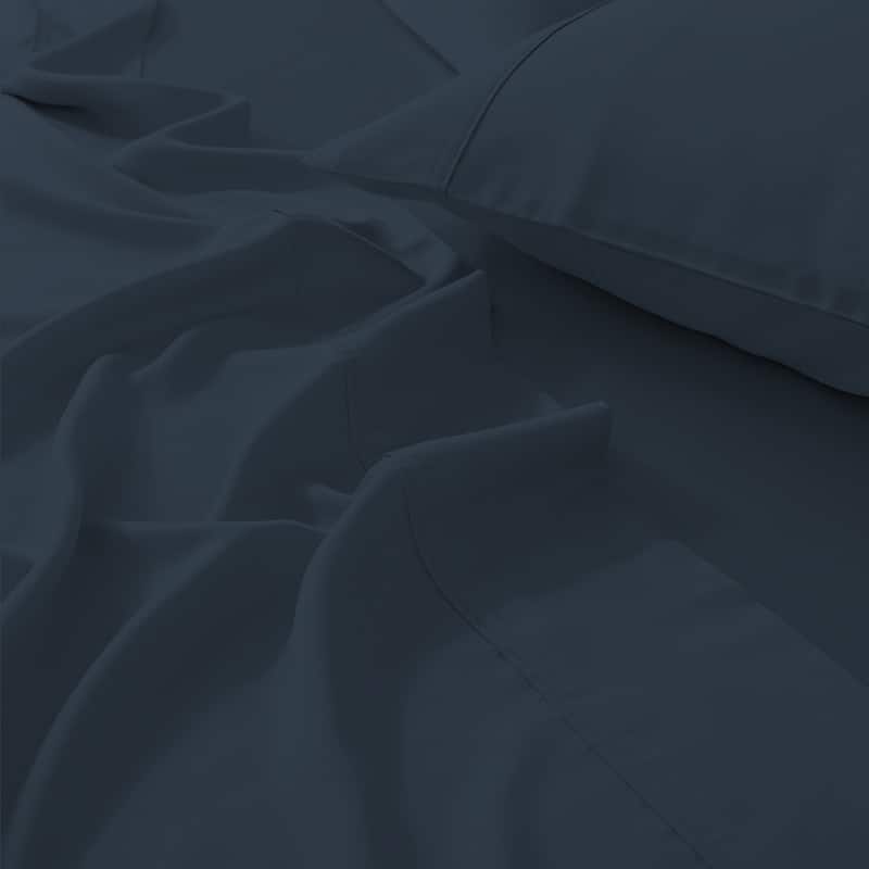 Color Sense 1200TC Premium Cotton-Blend Wrinkle-Resistant Sheet Set