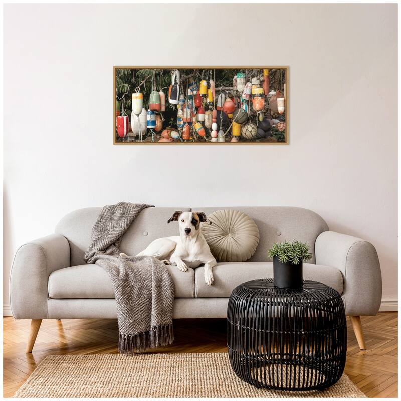 Kate and Laurel Buoys by Emiko and Mark Franzen F2 Images Framed Canvas Wall Art Print