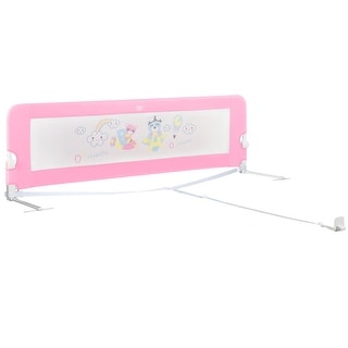 Gymax 69'' Breathable Baby Children Toddlers Bed Rail Guard Safety