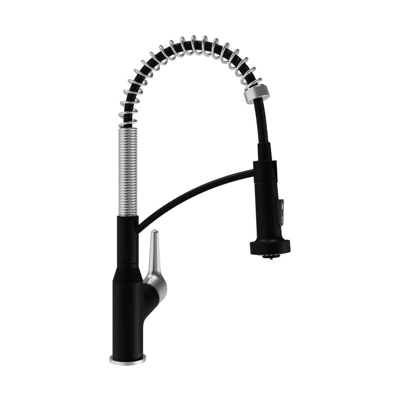 Karran Scottsdale Single-Handle Pull-Down Sprayer Commercial Style Kitchen Faucet