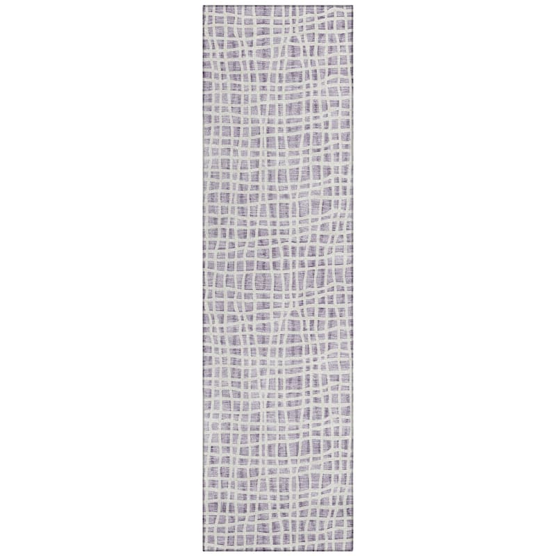 Machine Washable Indoor/ Outdoor Chantille Abstract Modern Rug