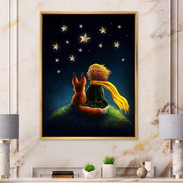 LE PETIT PRINCE シルクスクリーン アート Designart 