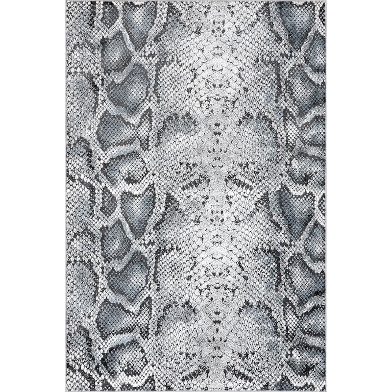 Nuloom Enni Contemporary Snake Print Area Rug