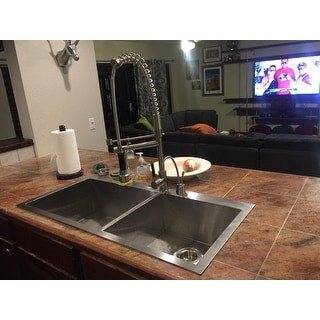 43-inch Stainless Steel Single Bowl Topmount Drop-in Zero ...