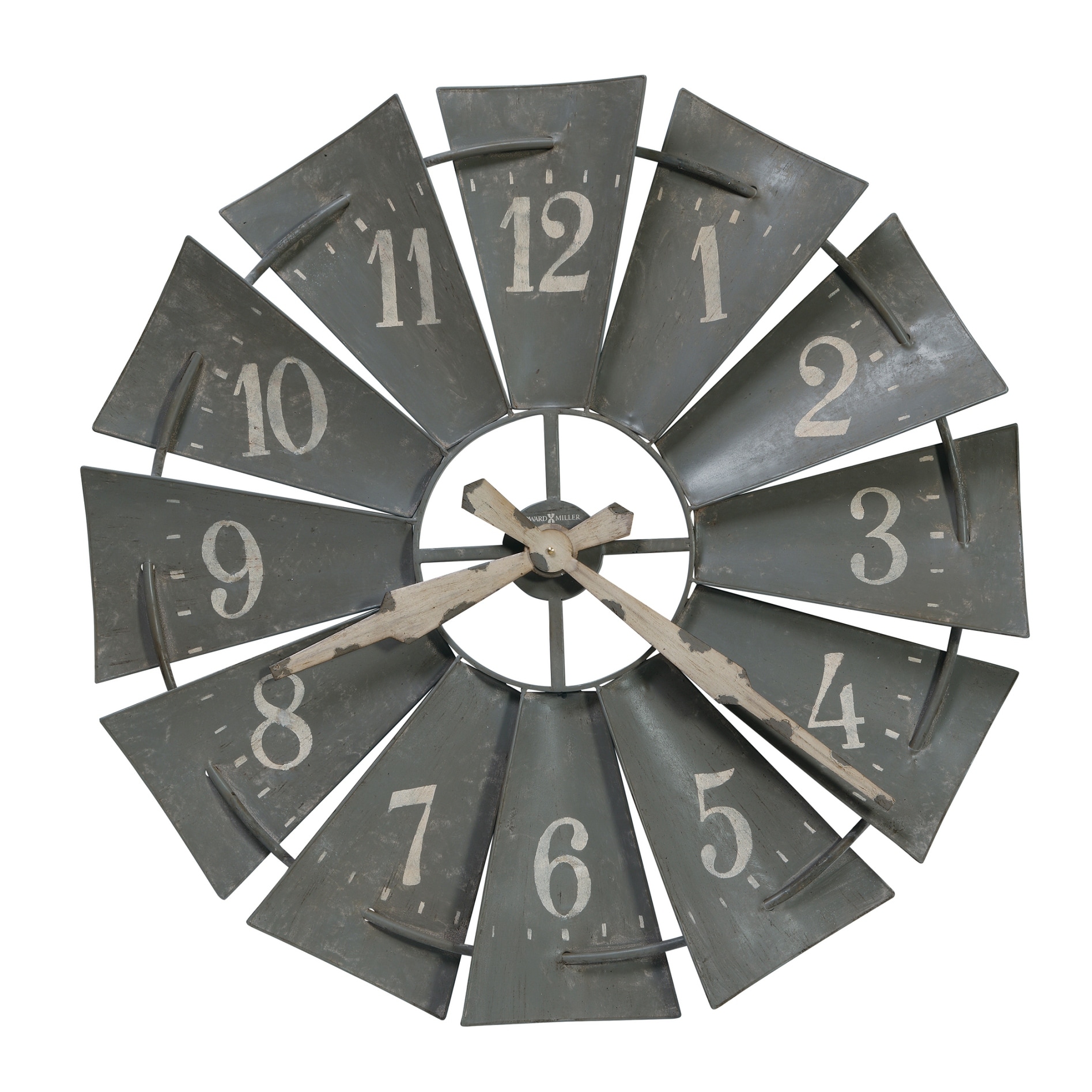 Howard Miller Windmill Metal Windmill Wall Clock