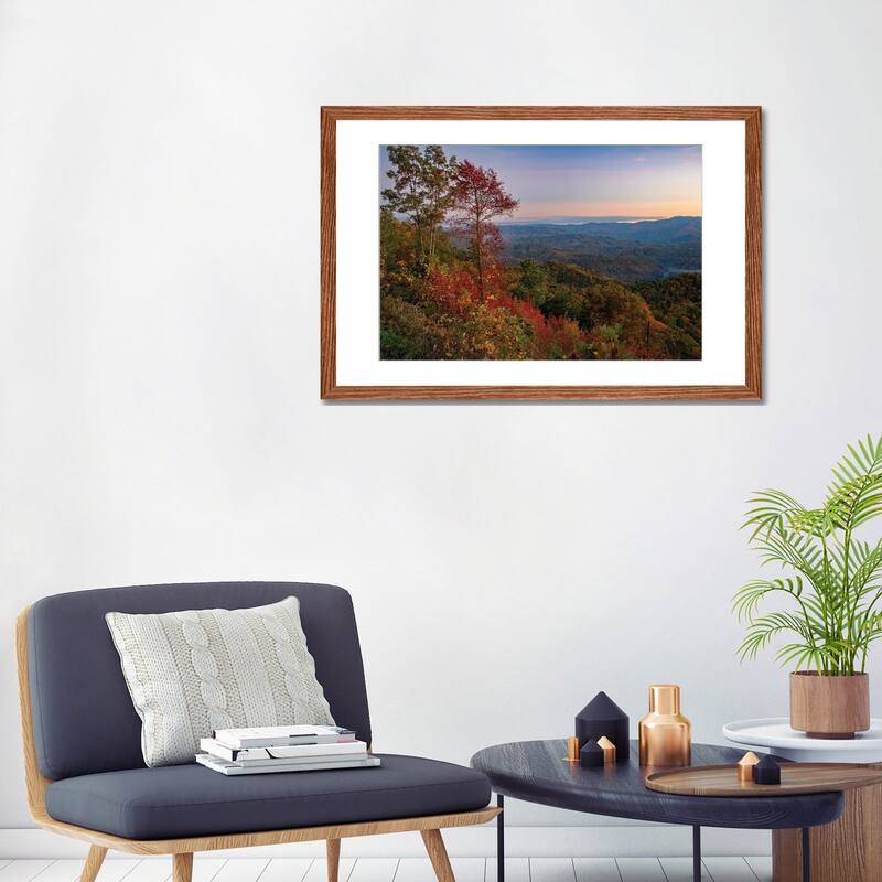 iCanvas "Blue Ridge Parkway Fall Sunset" by Dan Sproul