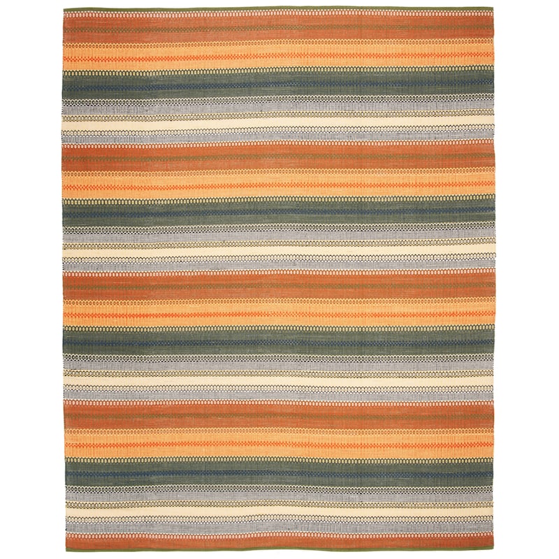 SAFAVIEH Handmade Striped Kilim Yasmin Stripe Wool Rug