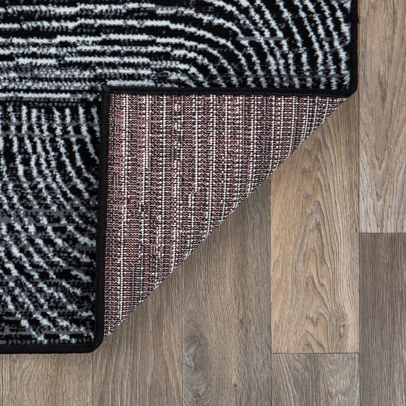 World Rug Gallery Geometric Arch Area Rug